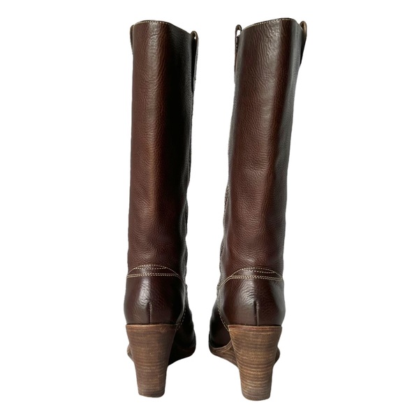 Frye Caroline Campus Wedge Boot | 8 - Picture 7 of 12